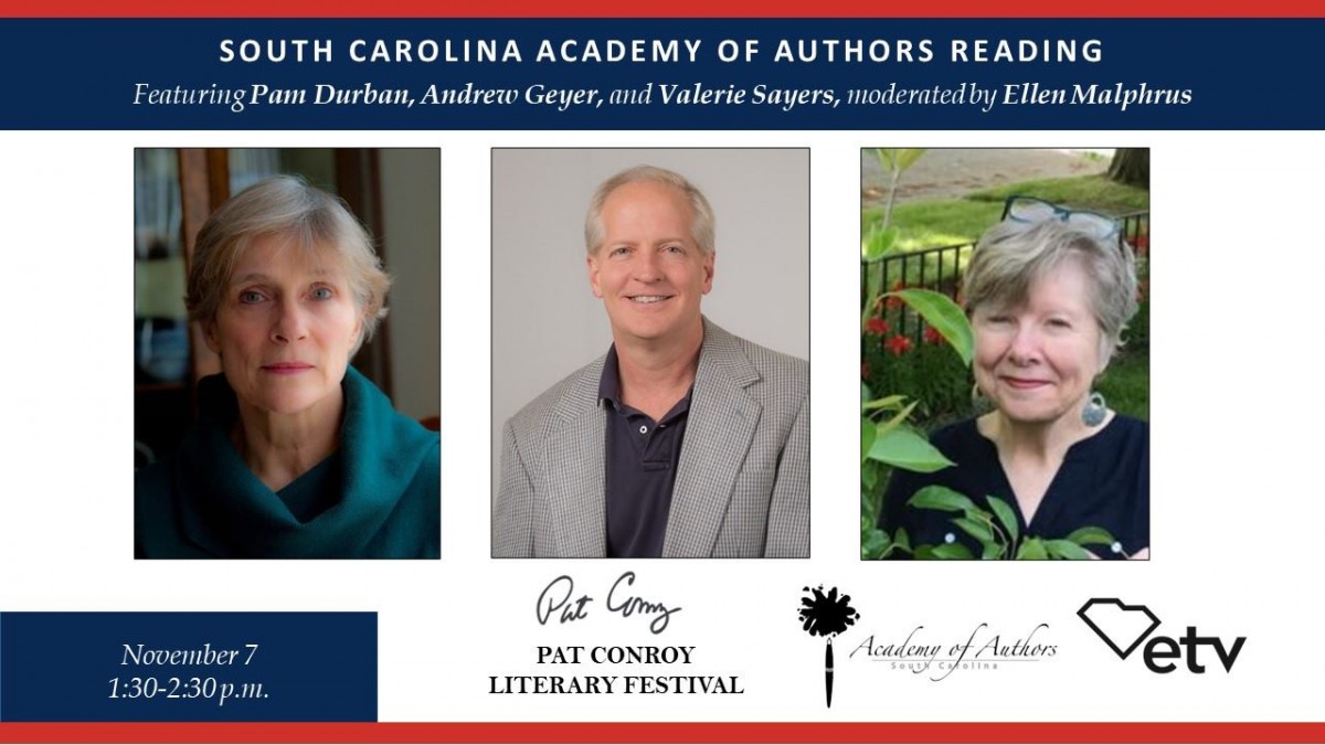 Pat Conroy Festival South Carolina Academy of Authors Reading Pat